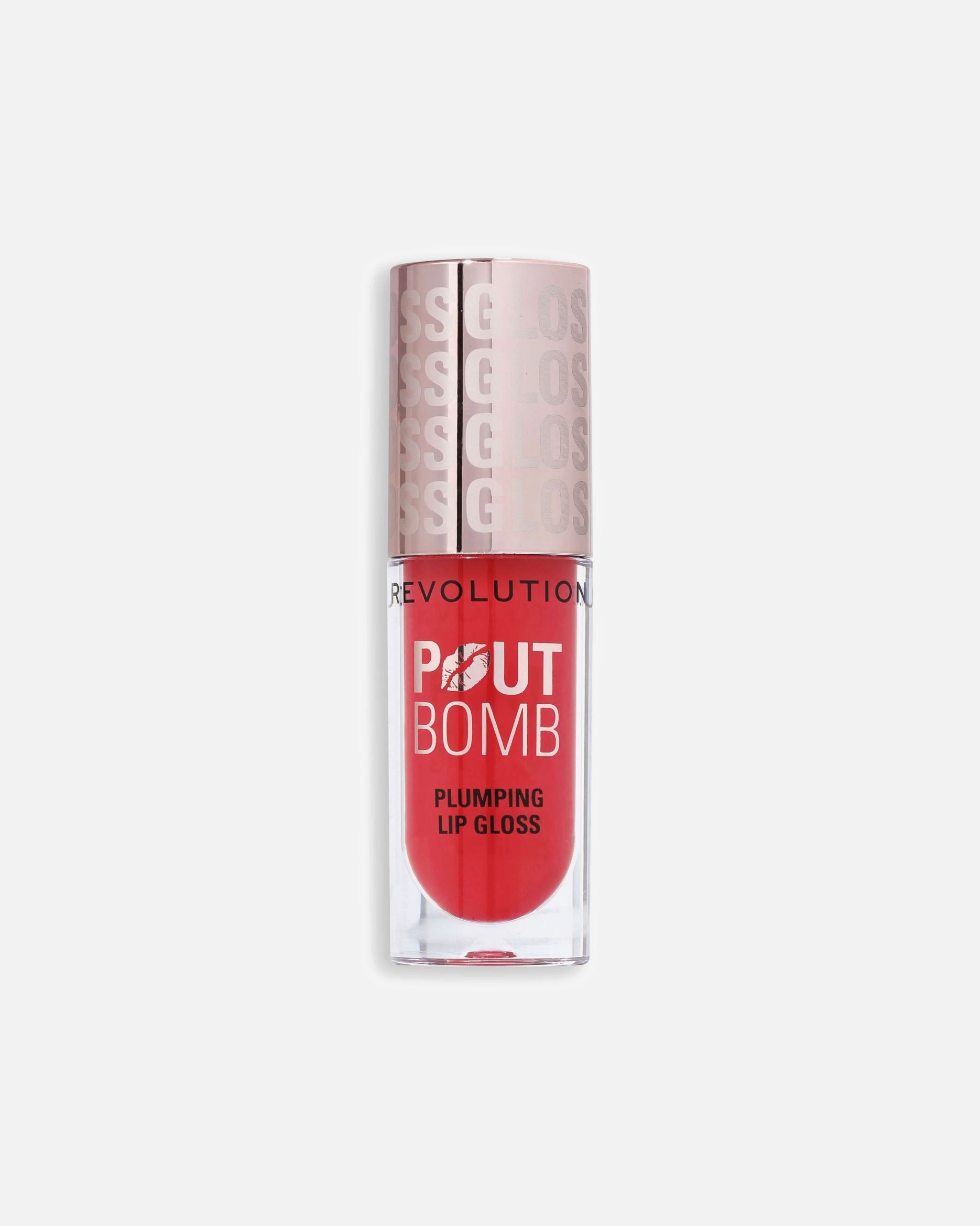 Gloss de buze pentru Unisex REVOLUTION Pout Plumpling Cherry Sheer Red