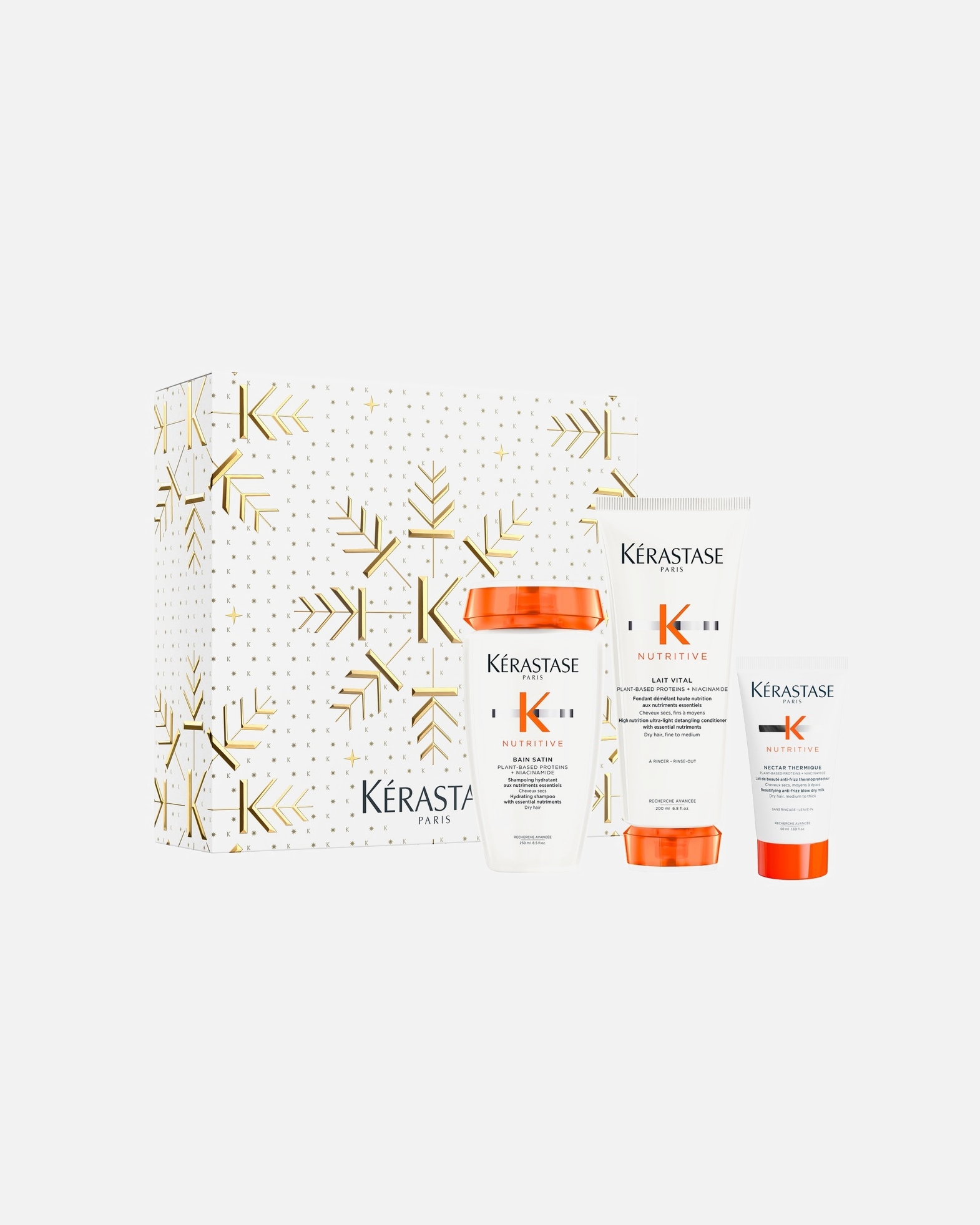 Set ingrijire par pentru Unisex Kérastase Nutritive Holiday Trio Set 1 buc