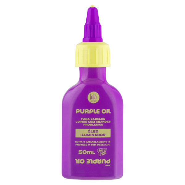 pentru Lola Cosmetics Purple Toning Hair Oil for Blonde Hair 50 ml