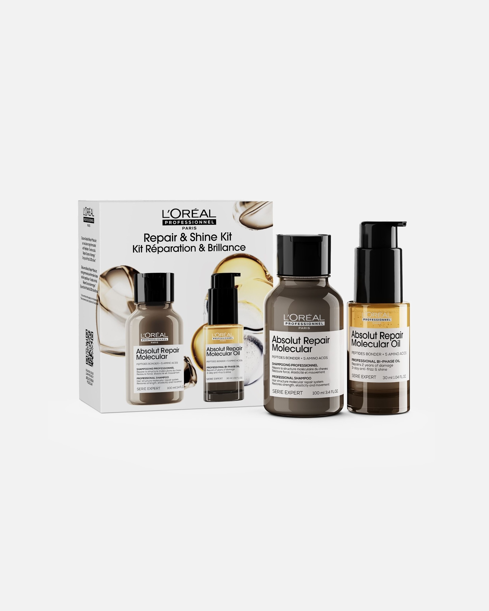 Set ingrijire par pentru Unisex L´Oréal Professionnel Paris Serie Expert Absolut Repair Molecular Kit 1 bucată
