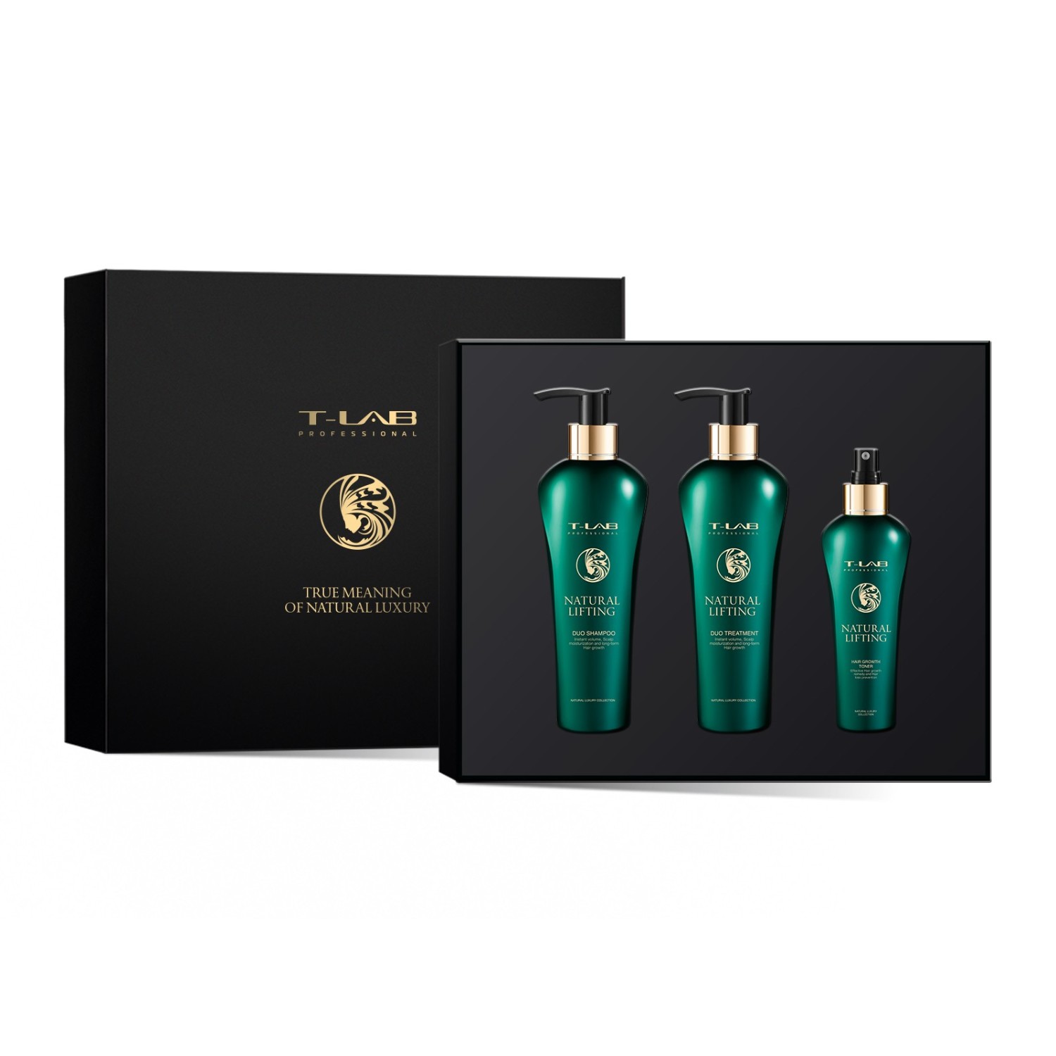 Set parfumuri pentru T-LAB PROFESSIONAL Natural Lifting Ritual Gift Set 1 buc.