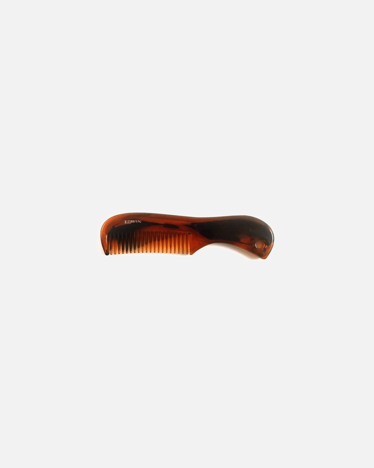 Pieptene pentru Unisex EDWIN JAGGER Beard Moustache Comb Brown