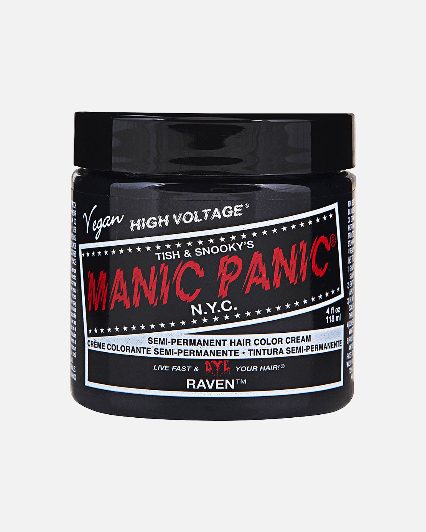 Vopsea nuantatoare par pentru Unisex Manic Panic High Voltage Classic Pillarbox Red 118 ml