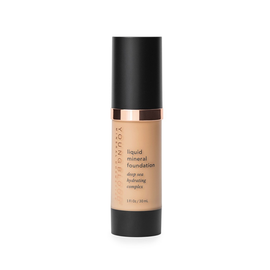 Fond de ten pentru Youngblood Liquid Mineral Foundation Capri