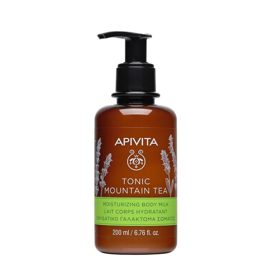 Lotiune pentru corp pentru Apivita Tonic Mountain Tea Moisturizing Body Milk 200 ml