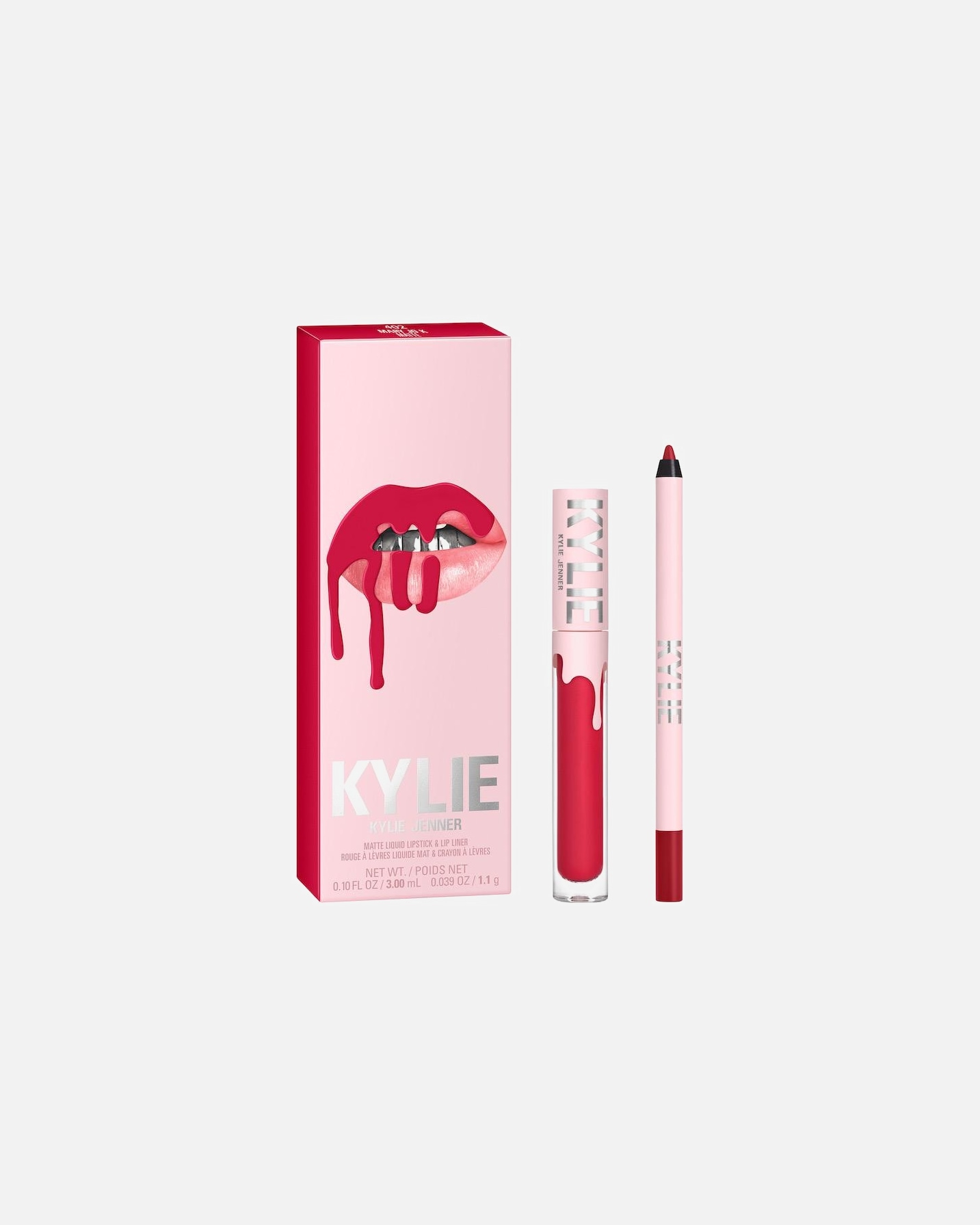Set machiaj buze pentru Unisex KYLIE COSMETICS Matte Lip Kit 402 - Mary Jo K