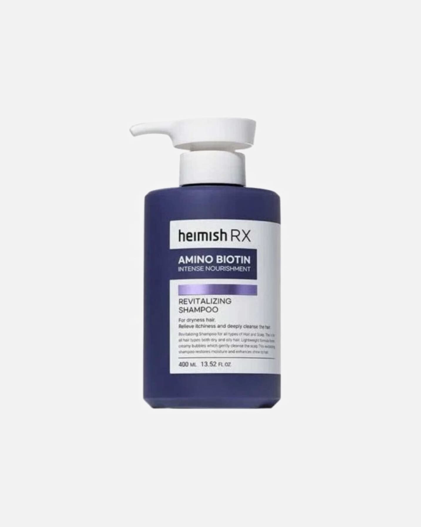 Sampon pentru Unisex Heimish Amino Biotin Intense Nourishiment Revitalizing 400 ml