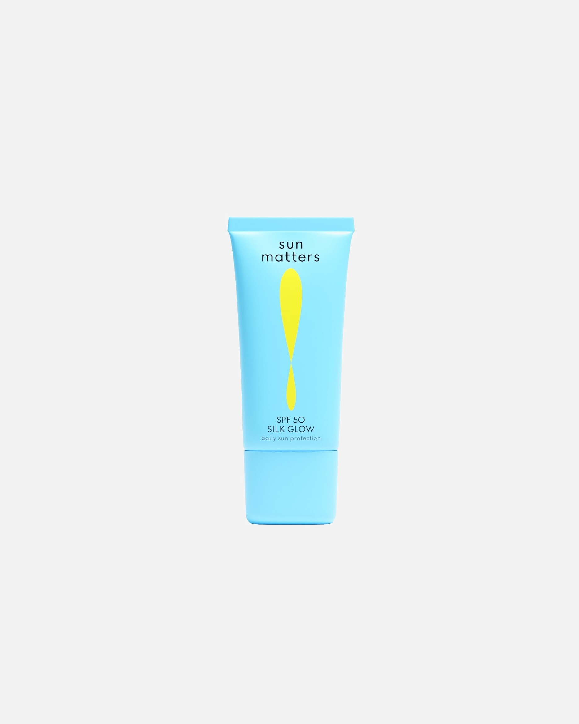 Cremă de protecție solară pentru corp pentru Unisex Glow SPF50 Silk