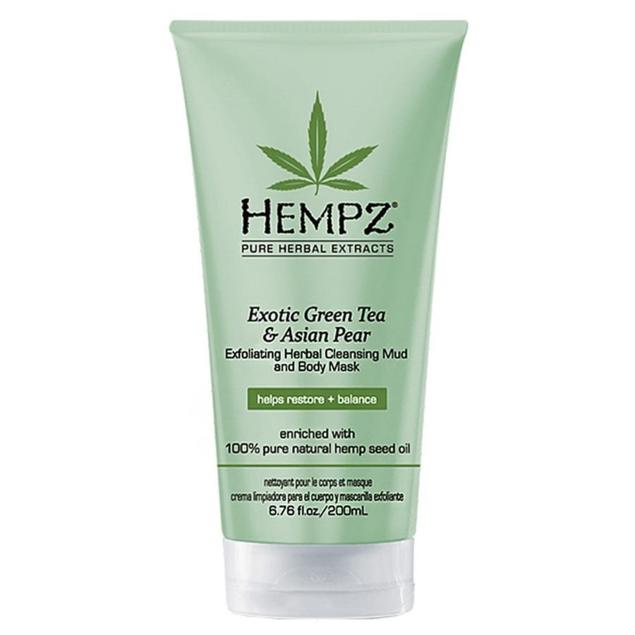 Peeling corporal pentru HEMPZ Exfoliant Green Tea & Asian Pear 200 ml