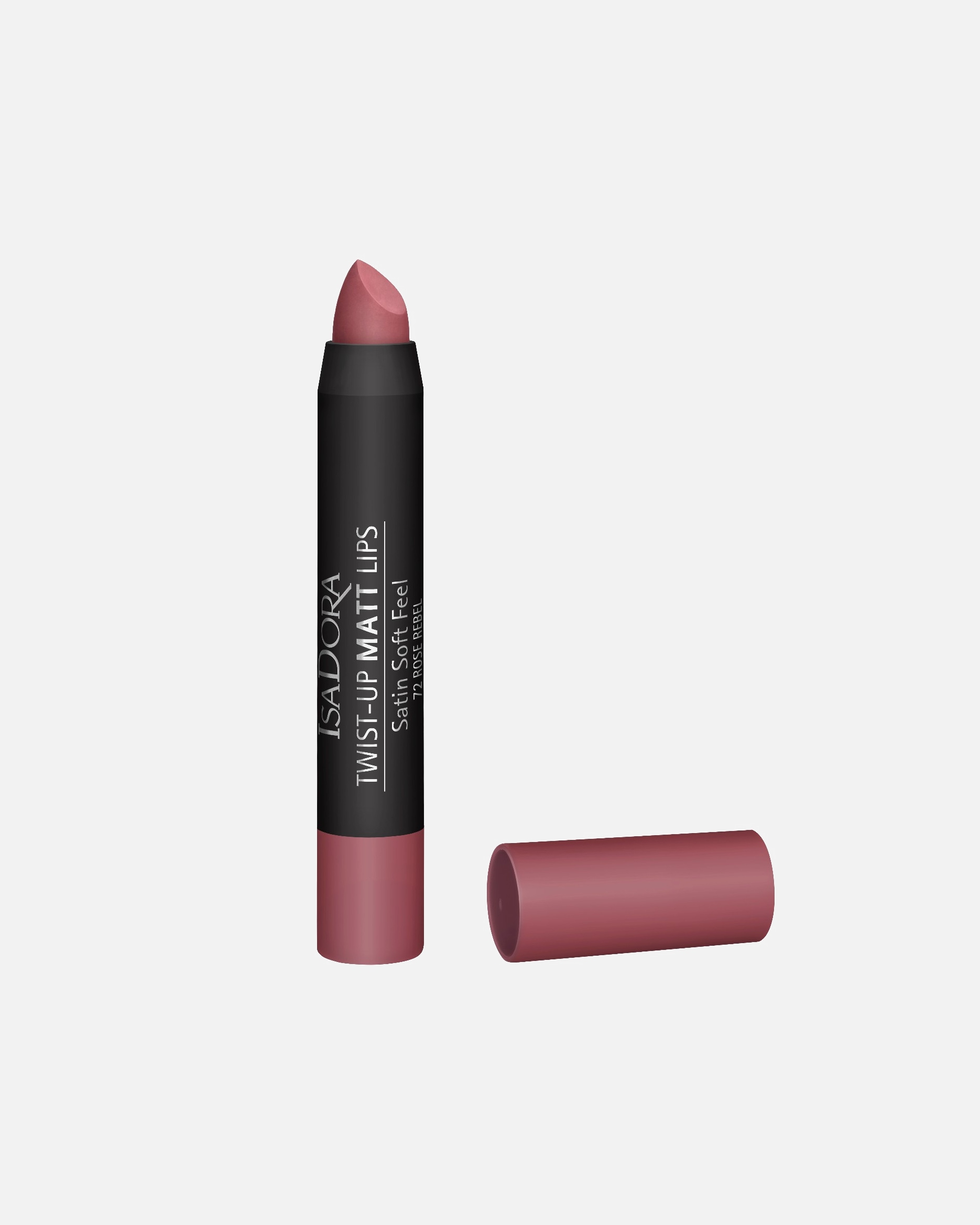 Ruj pentru Unisex Isadora Twist-Up Matt Lips Rose