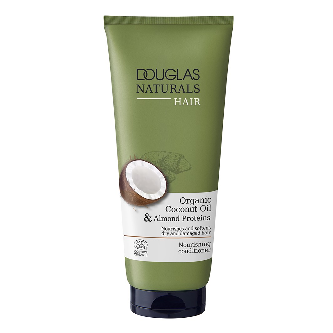 Balsam de par pentru Douglas Collection Naturals Organic Coconut Oil & Almond Proteins Nourishing Conditioner 200 ml