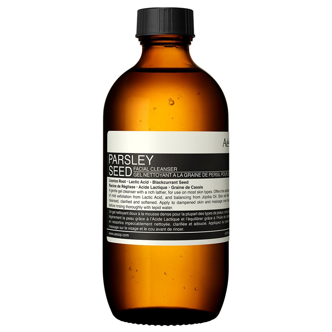 Gel de curatare pentru Aesop Parsley Seed Facial Cleanser 200 ml