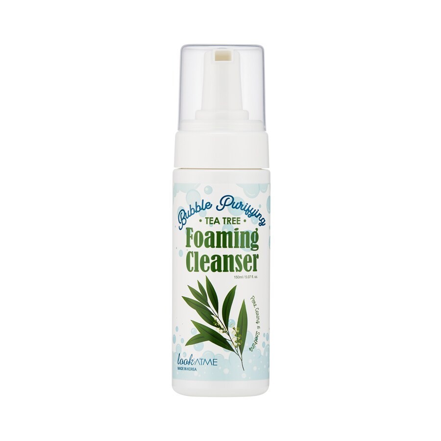 Spuma de curatare pentru Look at Me Bubble Purifying Foaming Facial Cleanser Tea Tree Foam 100 ml