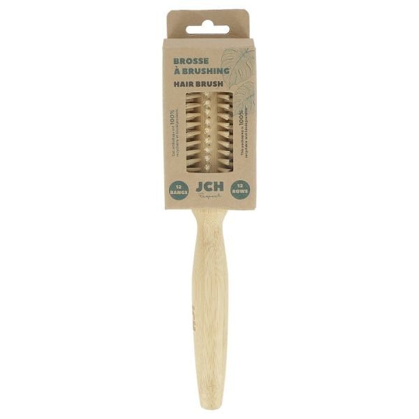 Perie din lemn pentru JCH Respect Default Brand Line Bambus Hair Brush 12 Rows 1 buc.