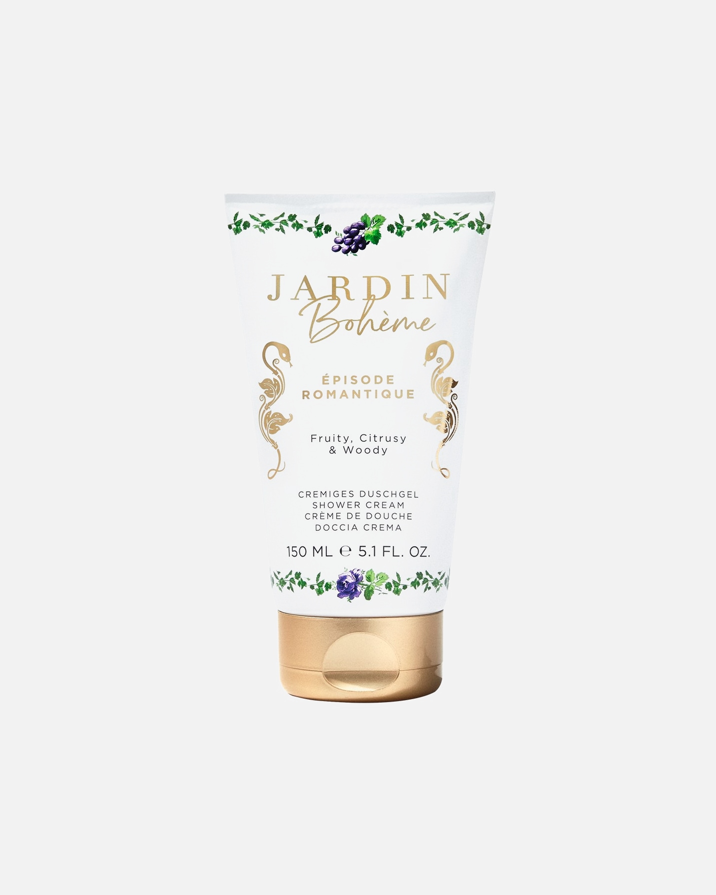 Gel de dus pentru Unisex Jardin Bohème Fine Fragrances Épisode Romantique Shower Cream 150 ml
