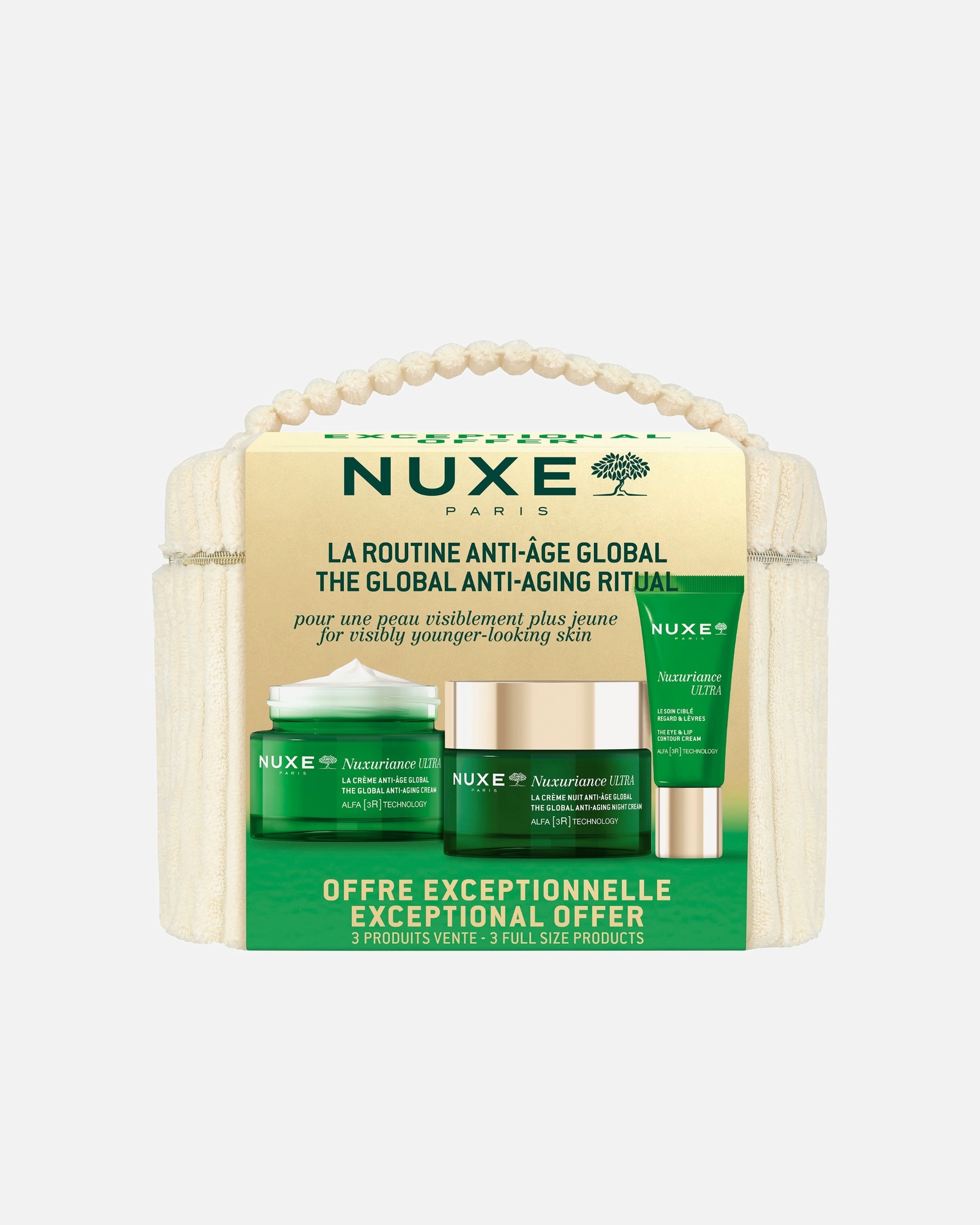 Set pentru ingrijirea faciala pentru Unisex NUXE Ritualul global anti-îmbătrânire 1 bucată