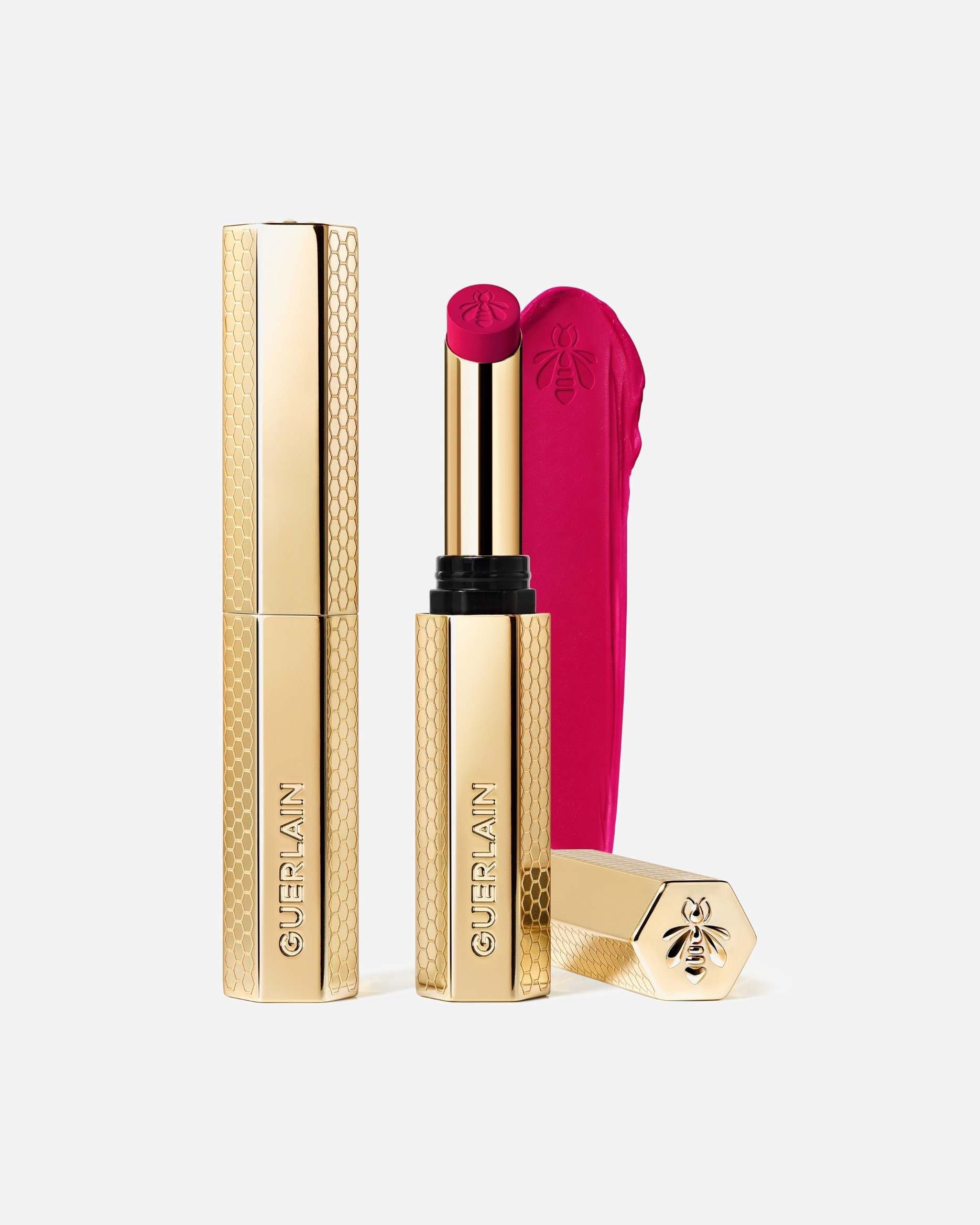 Ruj pentru Guerlain KissKiss Kiss Kiss Blur Matte Lipstick 391 - Vibrant Rose