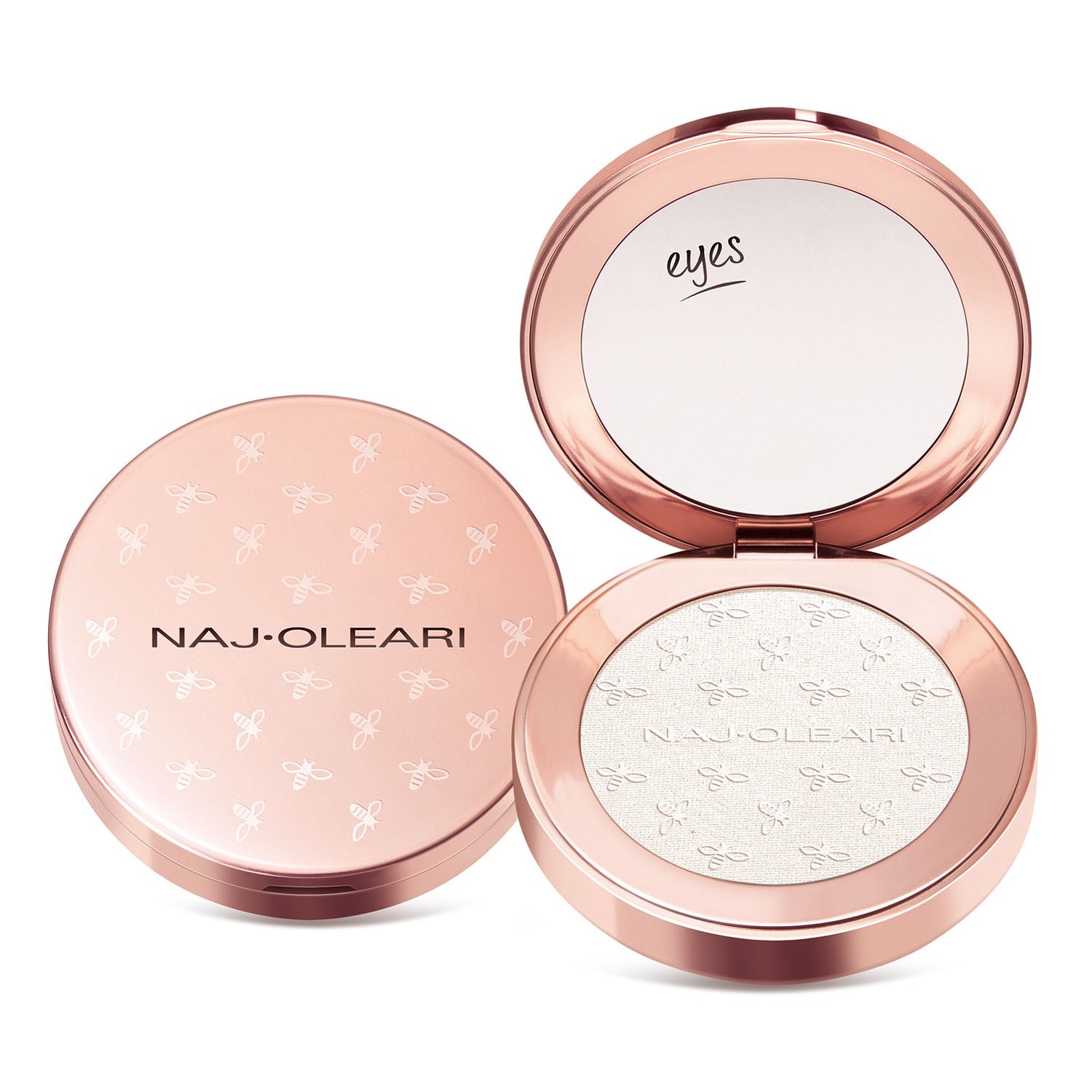 Fard de pleoape pentru Naj Oleari Colour Fair Eyeshadow 01 - Pearly Snow