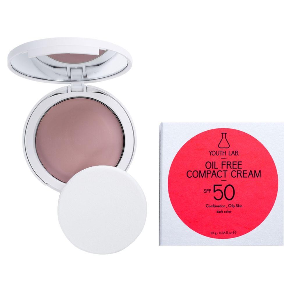 Crema acoperire pentru YOUTH LAB. Oil Free Compact Cream SPF 50 Dark