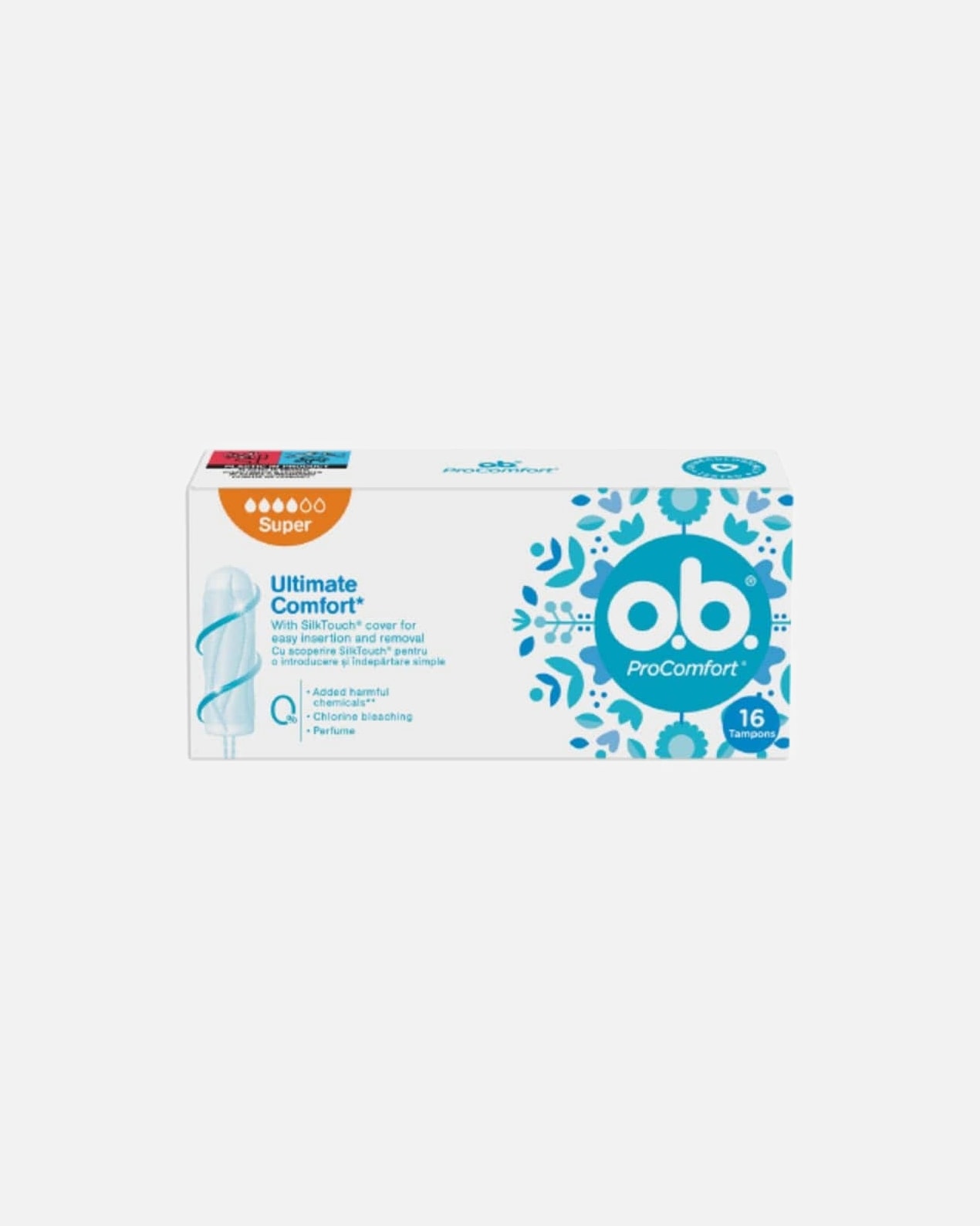 Absorbant zilnic pentru Unisex o.b. O.B ProComfort Super 1 buc.