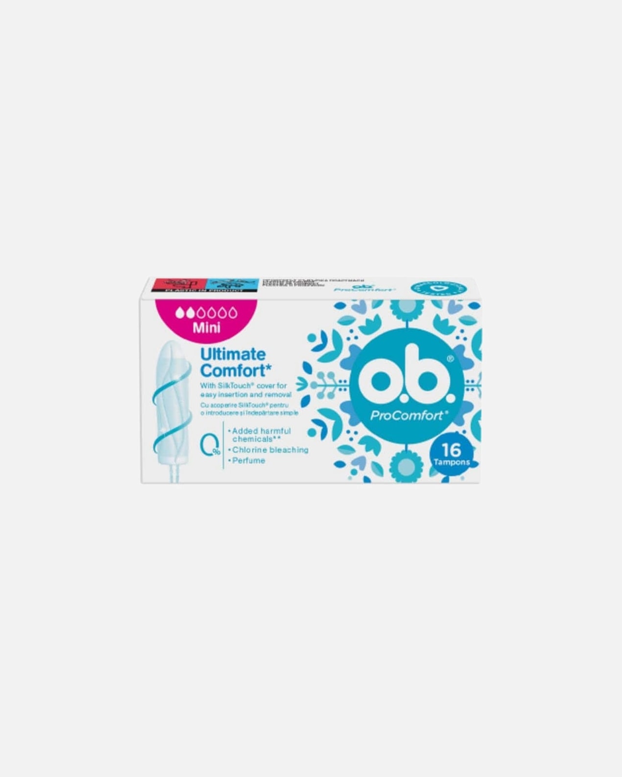 Absorbant zilnic pentru Unisex o.b. O.B ProComfort Mini 1 buc.