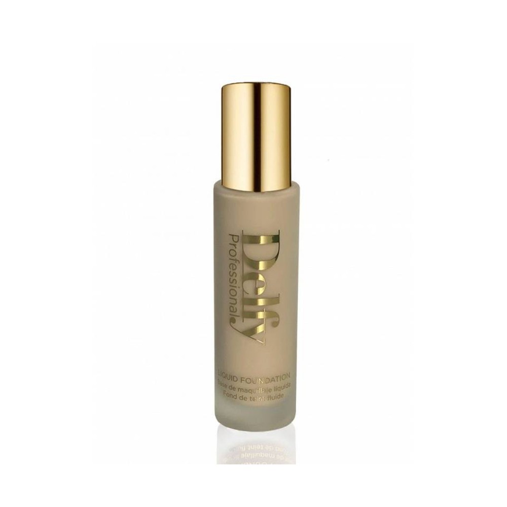 Fond de ten pentru Delfy Cosmetics Liquid Foundation Almond 10