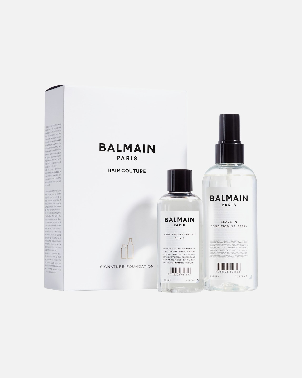 Set ingrijire par pentru Unisex Balmain Hair HC Signature Foundation