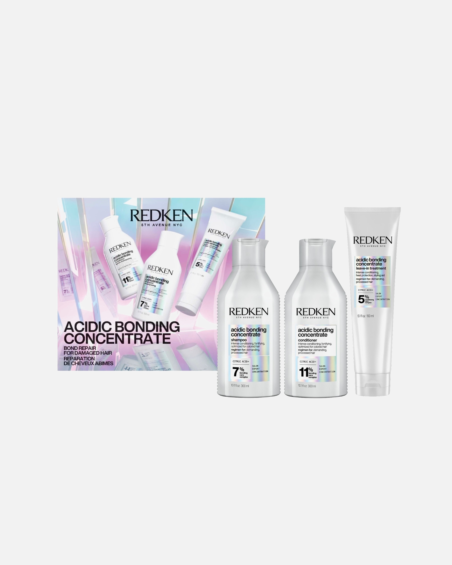 Set ingrijire par pentru Unisex Redken Pentru toate tipurile de par Bonding Concentrate XMAS 1 buc