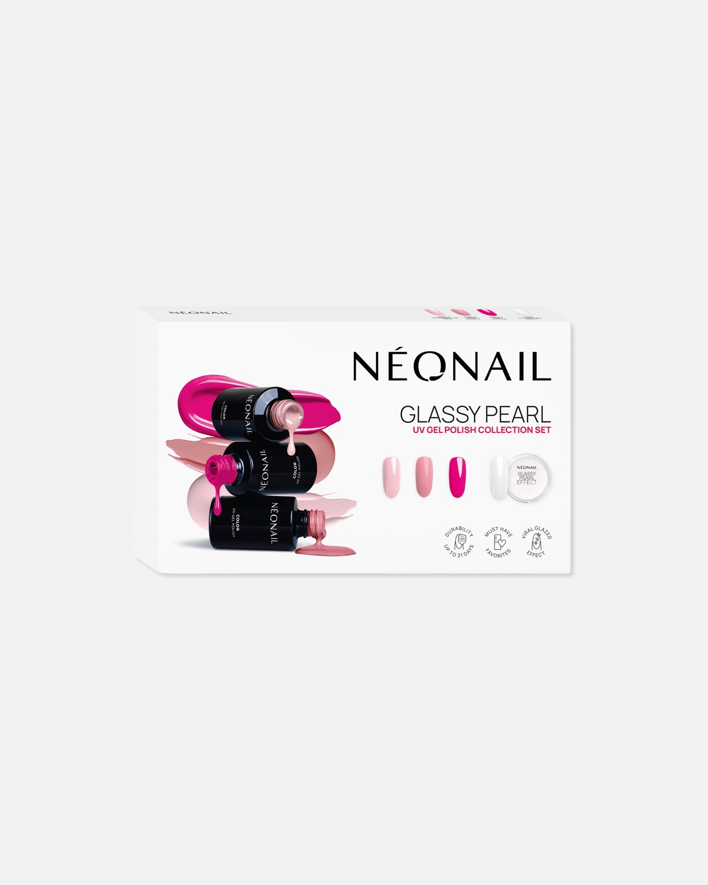 Set lacuri unghii pentru Unisex NEONAIL Golden Muse Collection Set 1 bucată