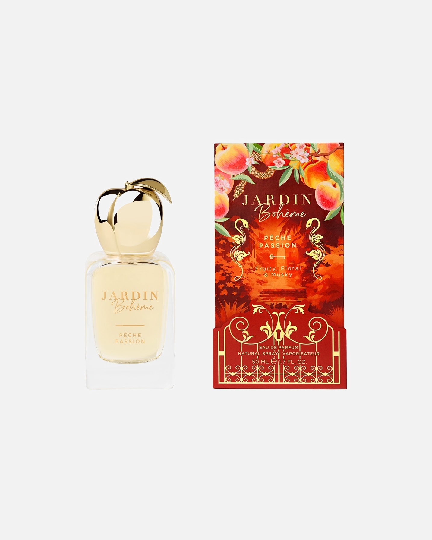 Apa de parfum pentru Femei Jardin Bohème FORBIDDEN FRUIT COLLECTION Pêche Passion Eau de Parfum 50 ml