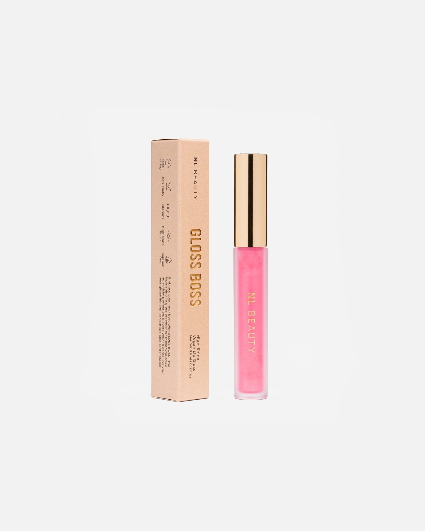 Gloss de buze pentru Unisex NL Beauty Gloss Boss BFF