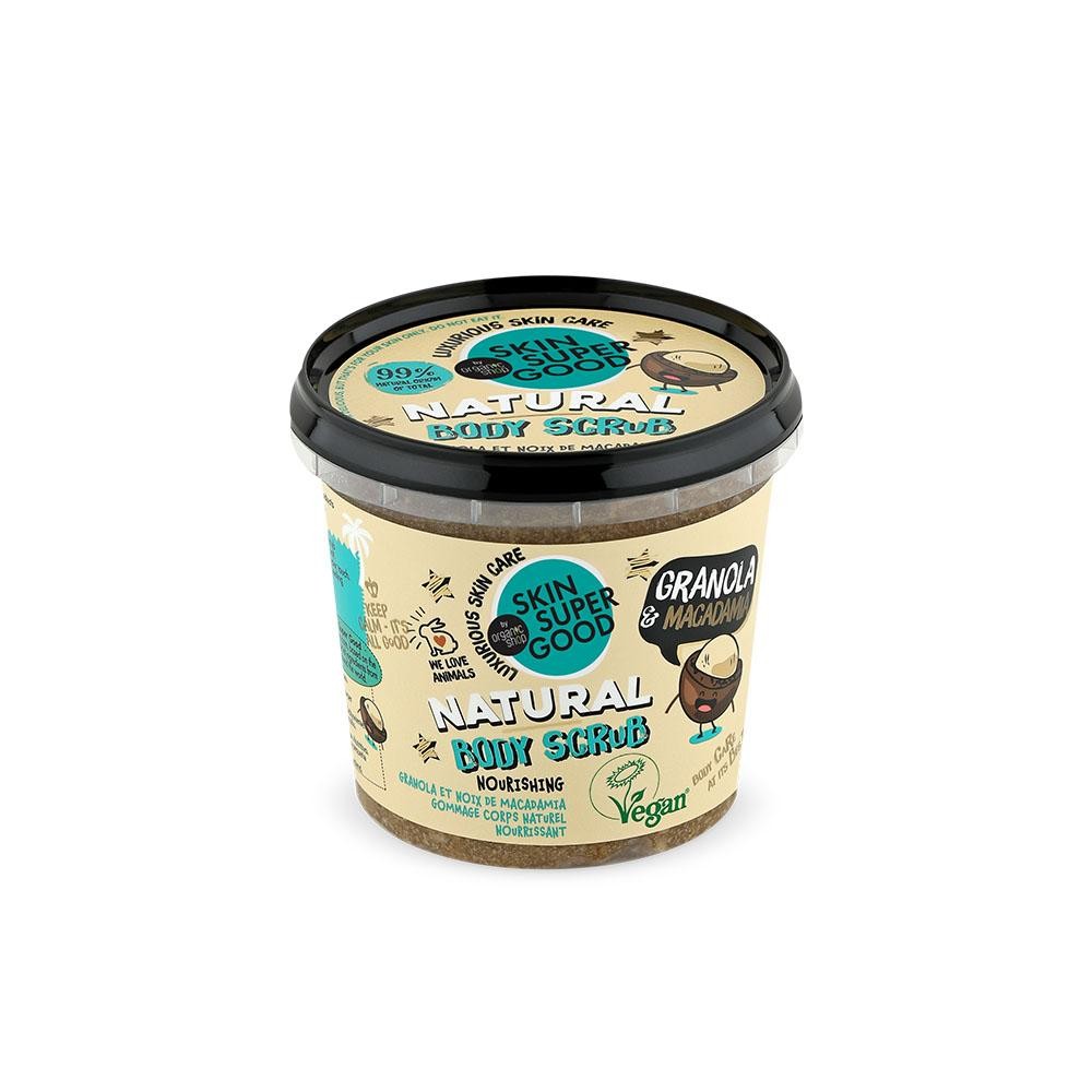 Peeling corporal pentru Skin Super Good Macadamia Body Scrub 360 ml