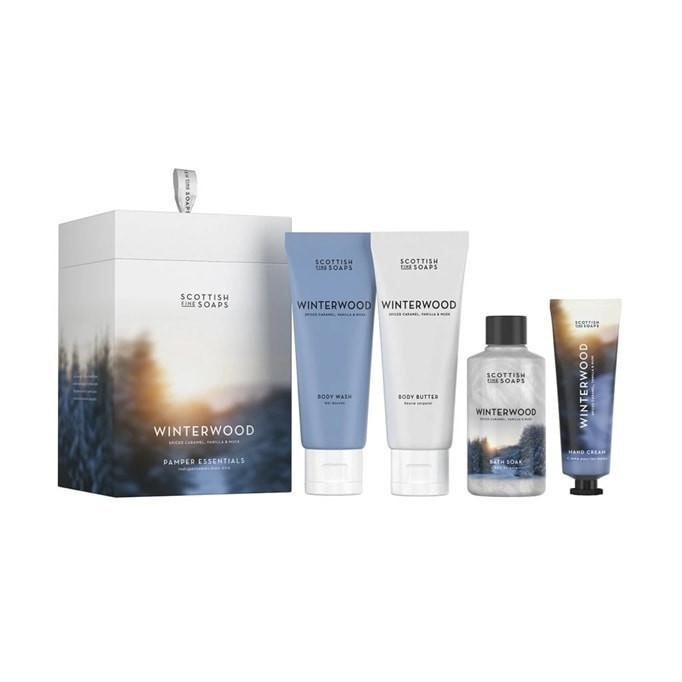 Set ingrijire corp pentru Scottish Fine Soaps Winterwood Gift Cube 1 buc.