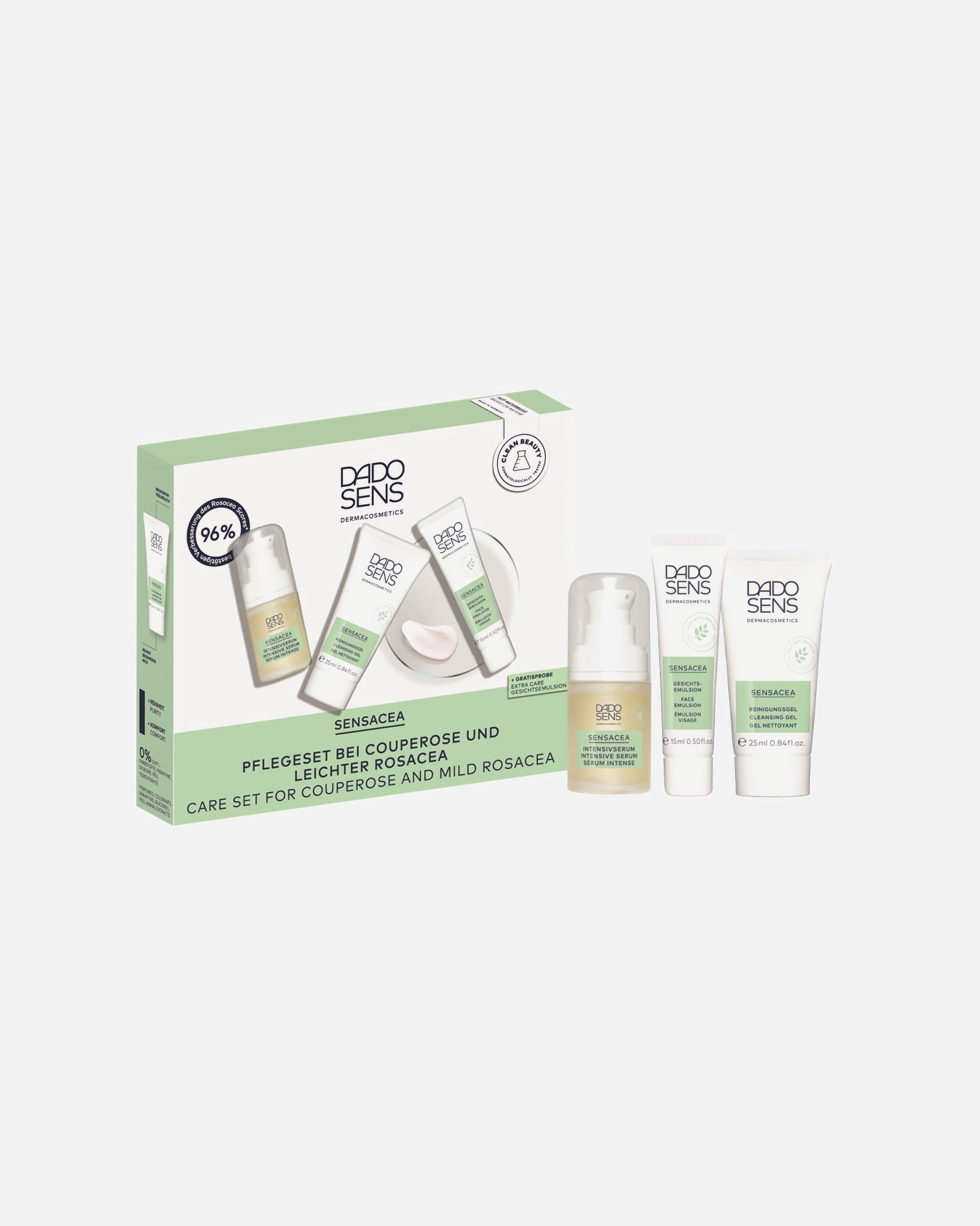 Set pentru ingrijirea faciala pentru Unisex Rosacea Set