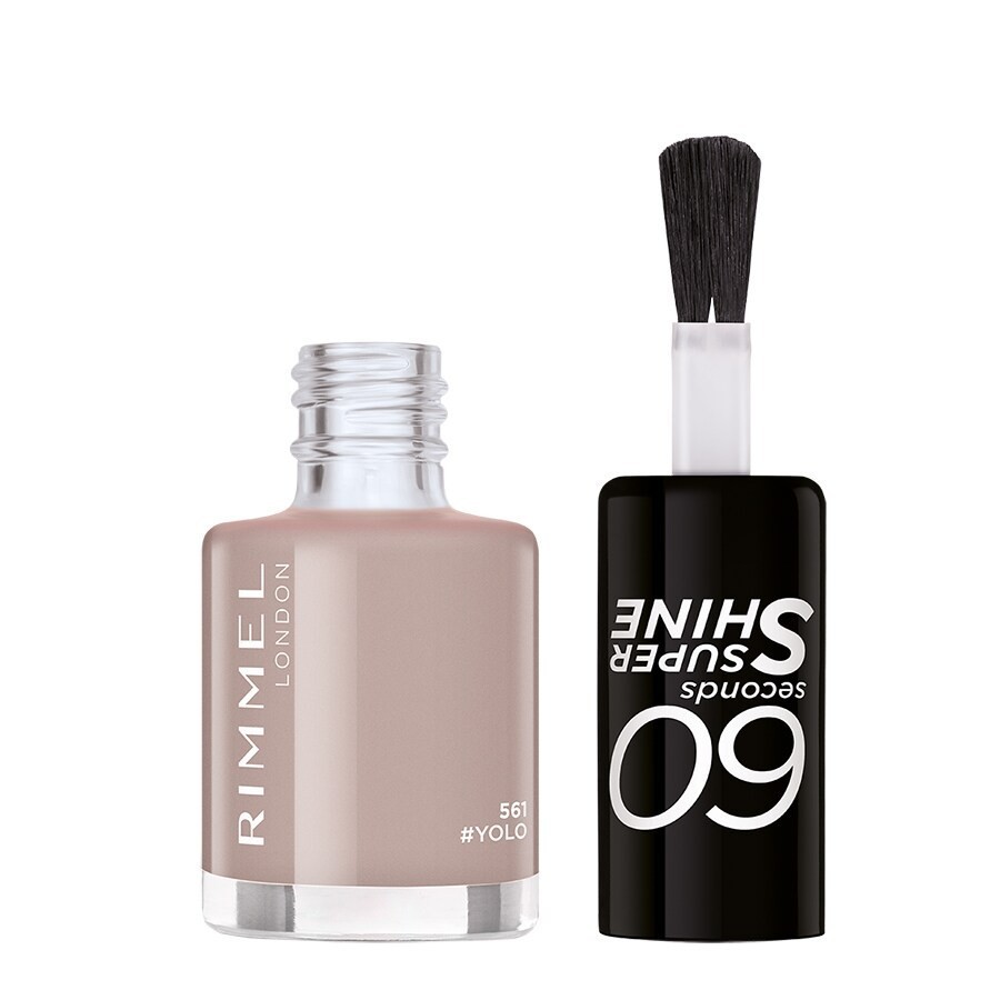 Lac de unghii pentru Rimmel London 60 Seconds Super Shine Nail 561 - Yolo