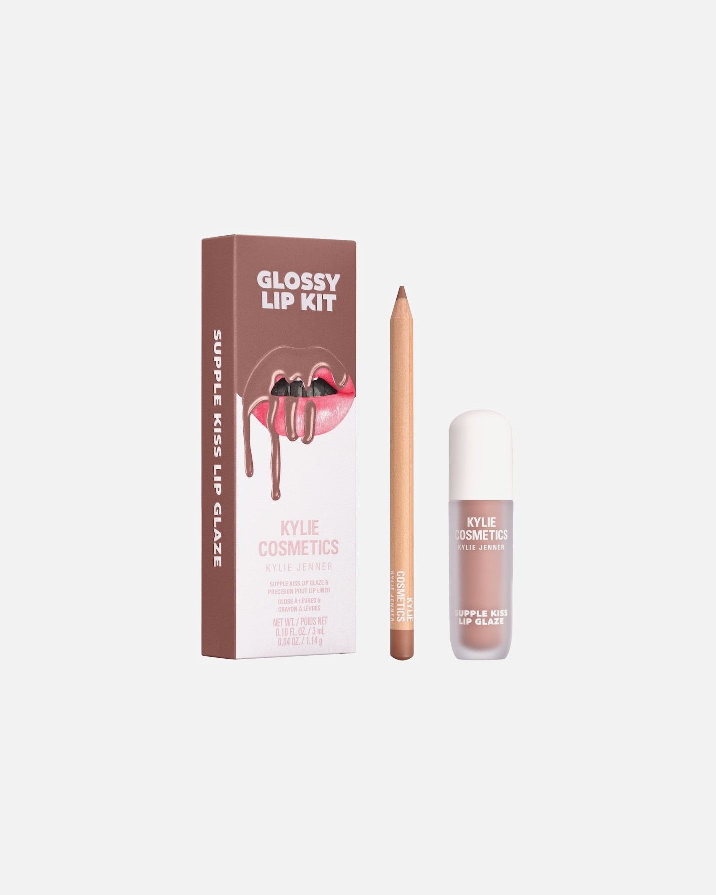Set machiaj buze pentru Femei KYLIE COSMETICS Glossy Lip Kit Dolce K