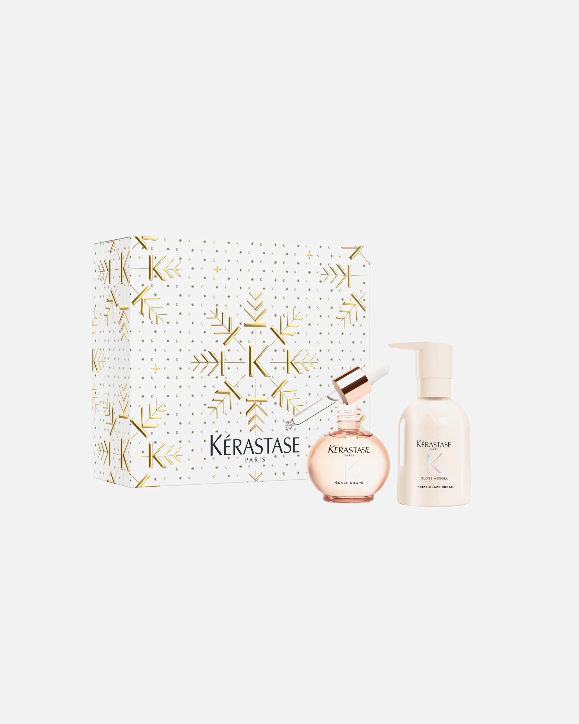 Set ingrijire par pentru Unisex Kérastase Gloss Absolu Creme Duo Set 1 buc