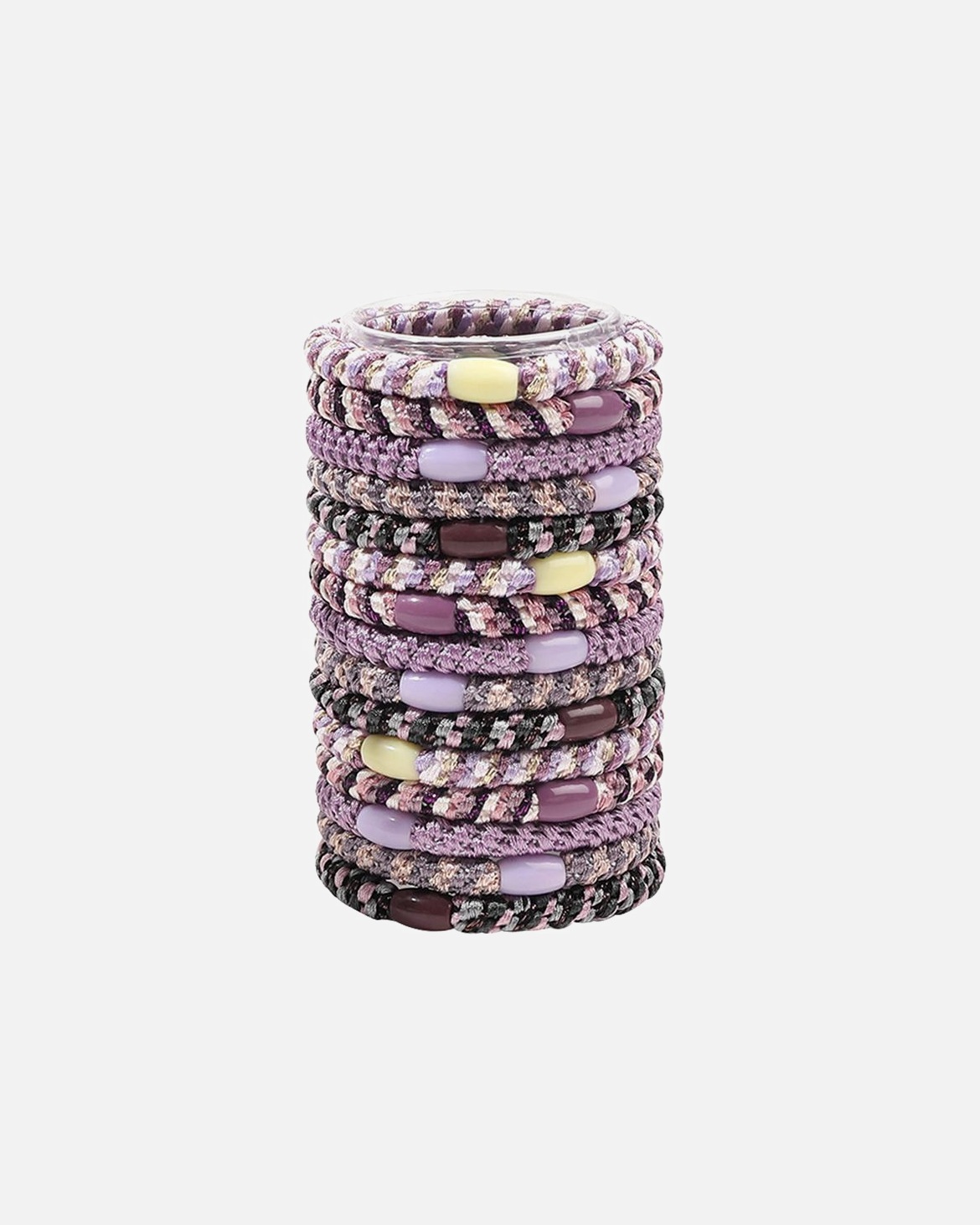 Elastic pentru par pentru Unisex SOHO Kenlee Set de Elastice de Par Bej Violet