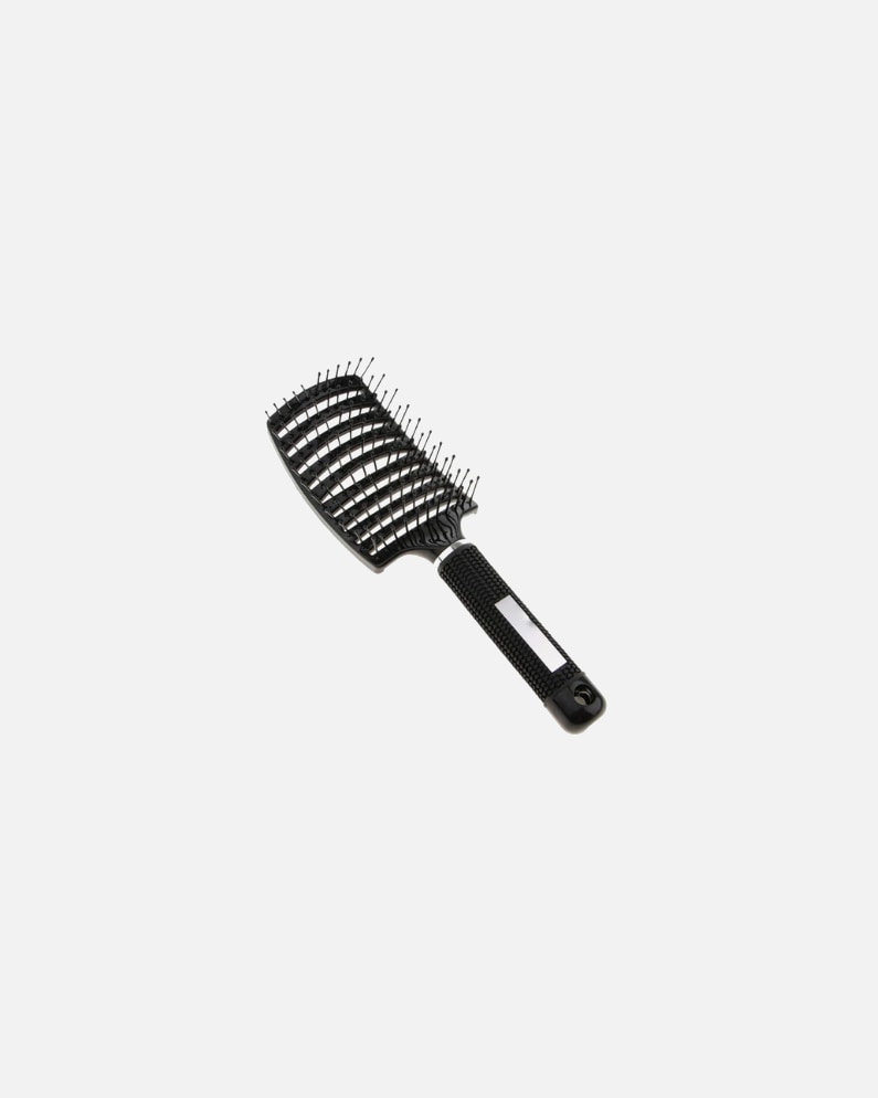 Produs pentru descurcarea parului pentru Unisex Perie Descurcătoare Ventilată Flexibilă Negru