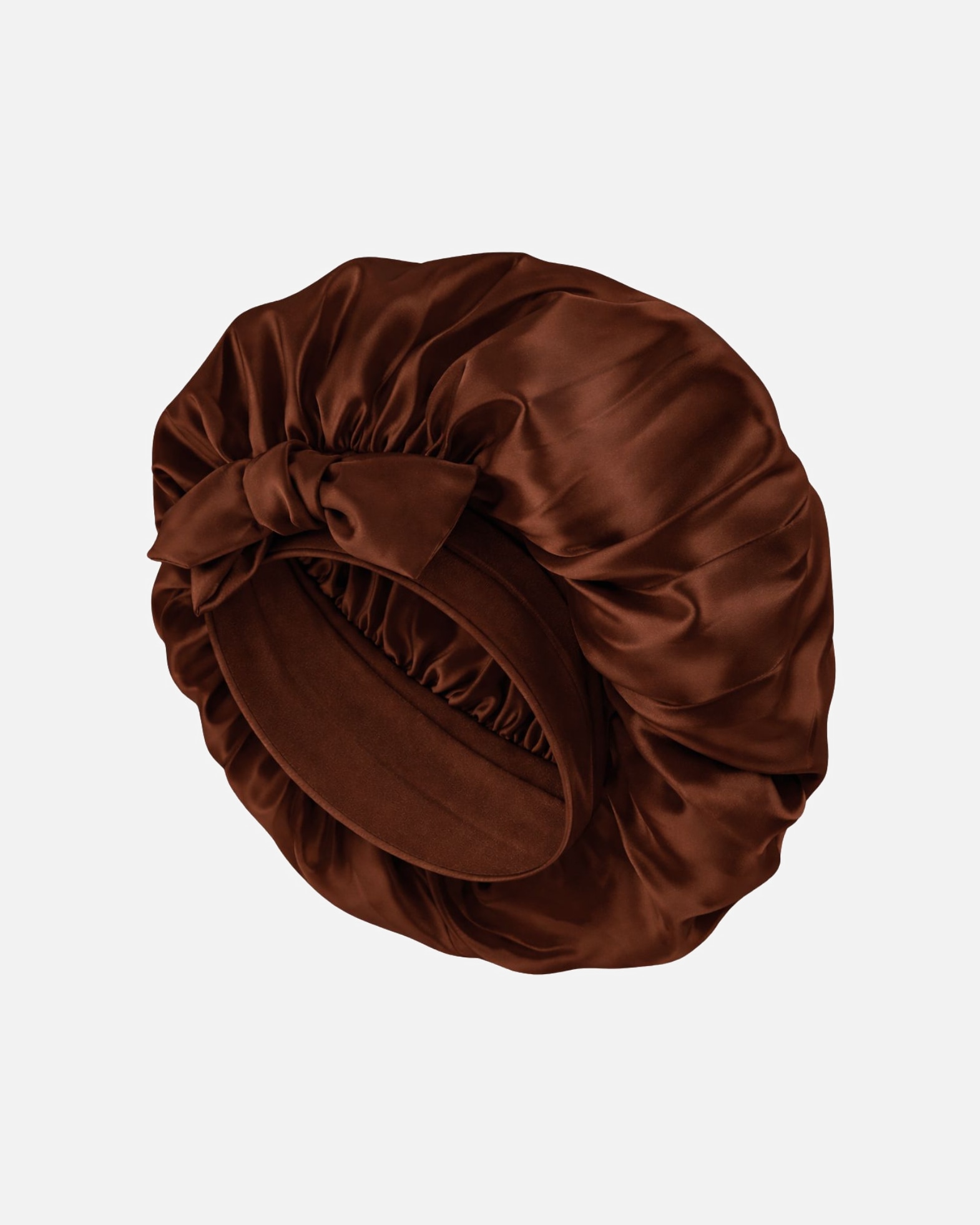 Accesorii styling pentru Femei SOHO Bonnet din satin Makena pentru păr Maro