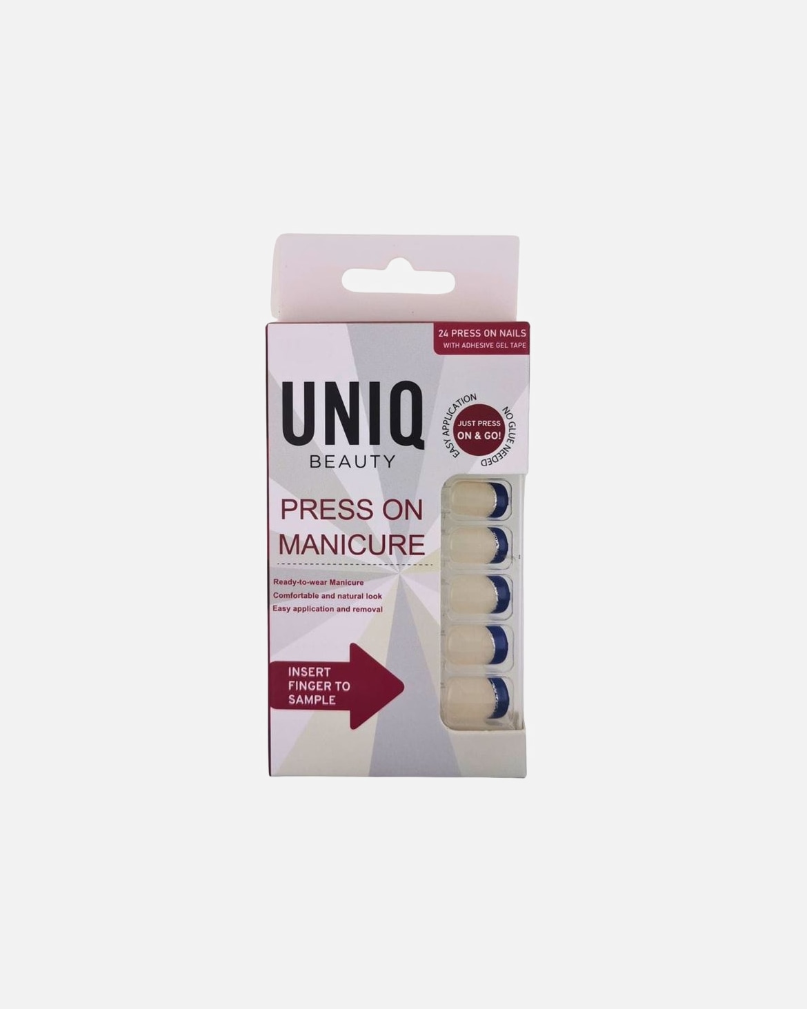 Unghii false pentru Unisex UNIQ Unghii False Tip Presă-Pe, Manichiură Instant Silueta urbană