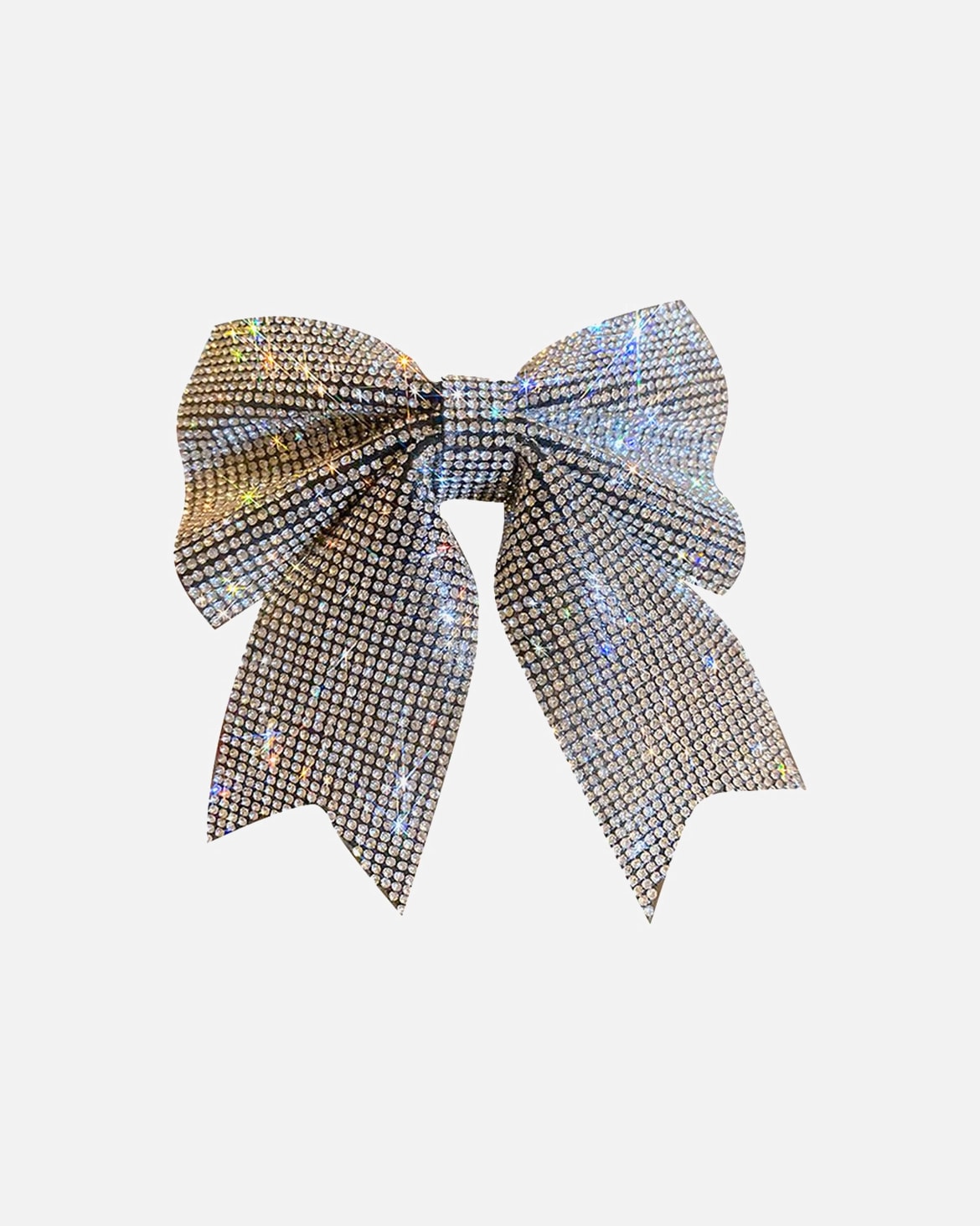 Agrafa / Clips pentru par pentru Unisex Agrafă de păr Victoria cu fundă Argintiu