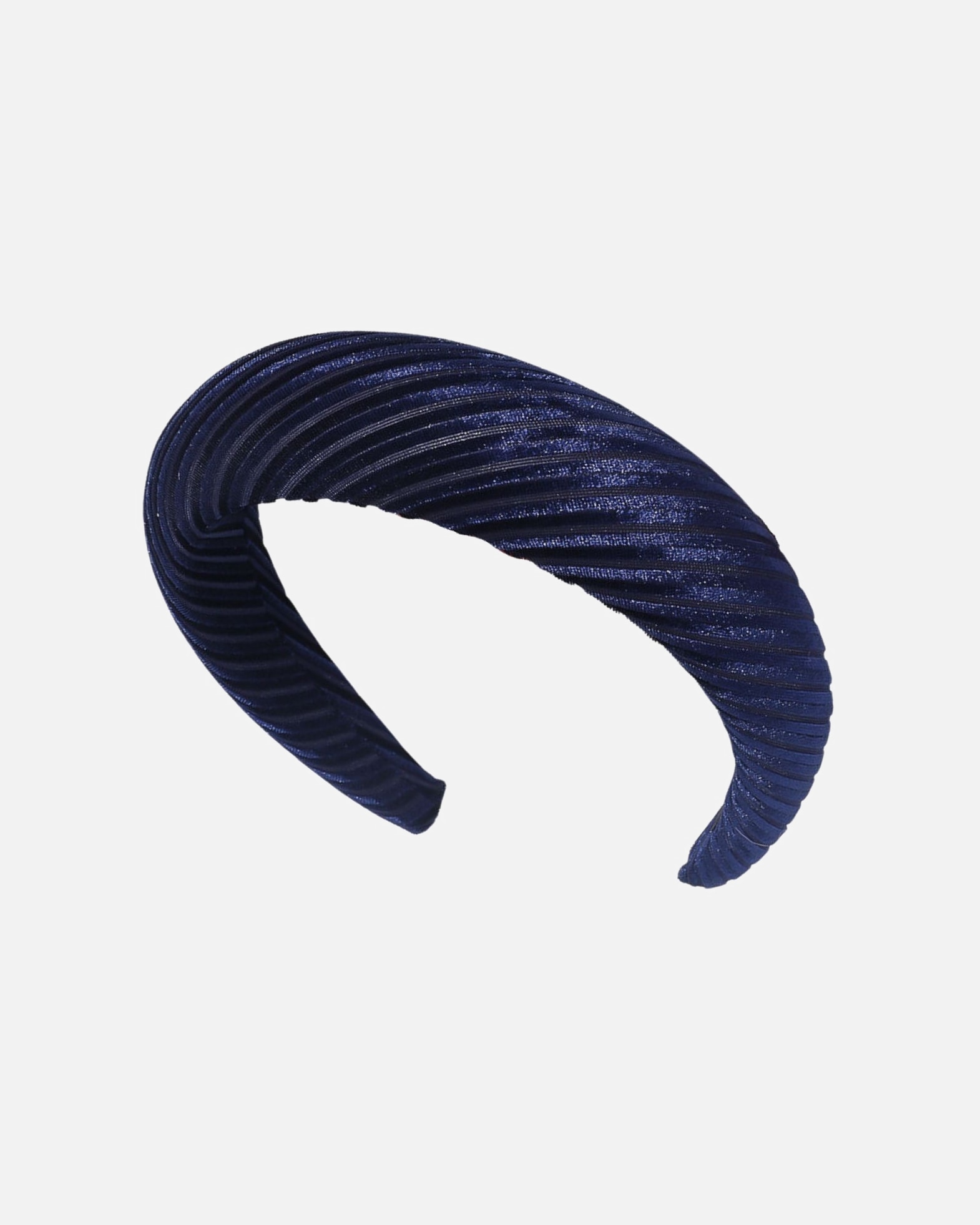 Bentita par pentru Unisex SOHO Diademă Natalie elegantă pentru păr Bleumarin