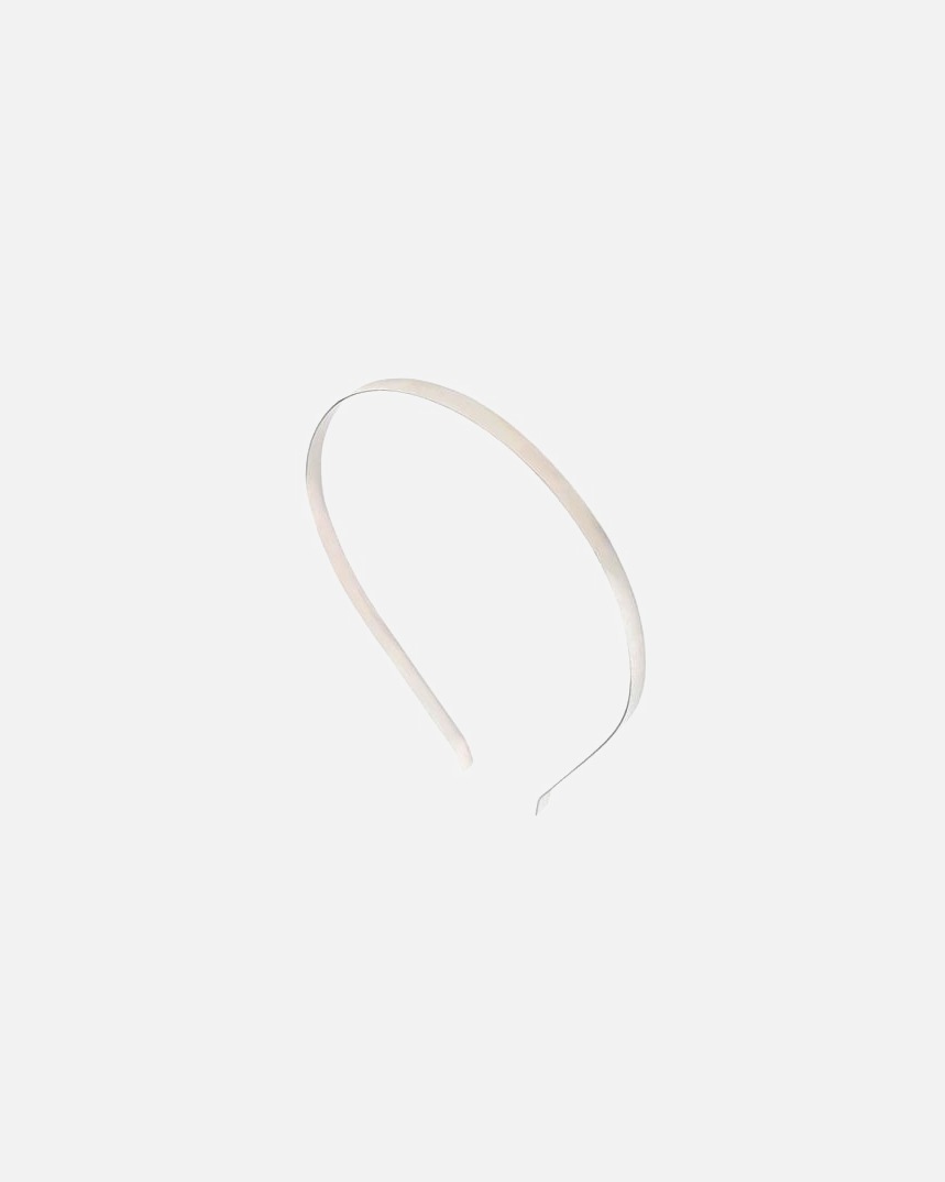 Bentita par pentru Unisex SOHO Arc Metalic de Păr Blanc Argintiu