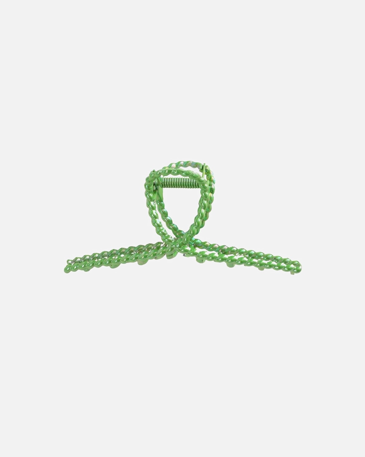 Agrafa pentru par pentru Unisex SOHO Clips de păr elegante Caprina Verde