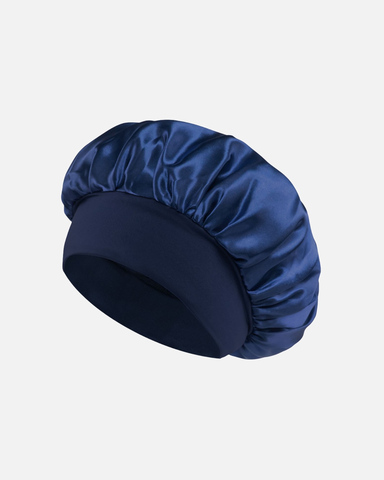 Bentita / Banda pentru par pentru Femei SOHO Safiya Boneta de Noapte din Satin pentru Par - Champagne Bleumarin