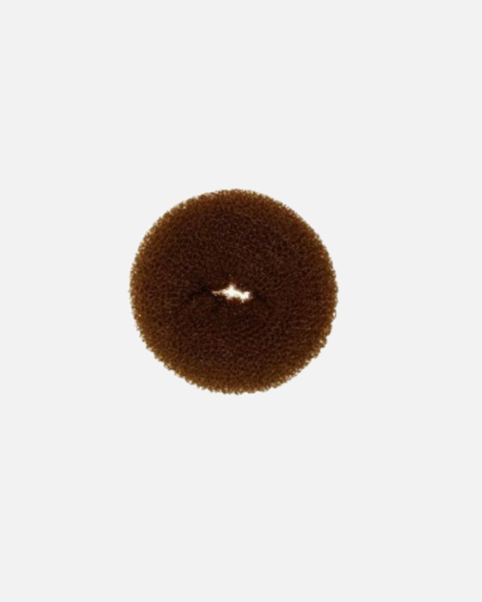 Agrafe pentru par pentru Femei Inel donut pentru păr, 7 cm Maro