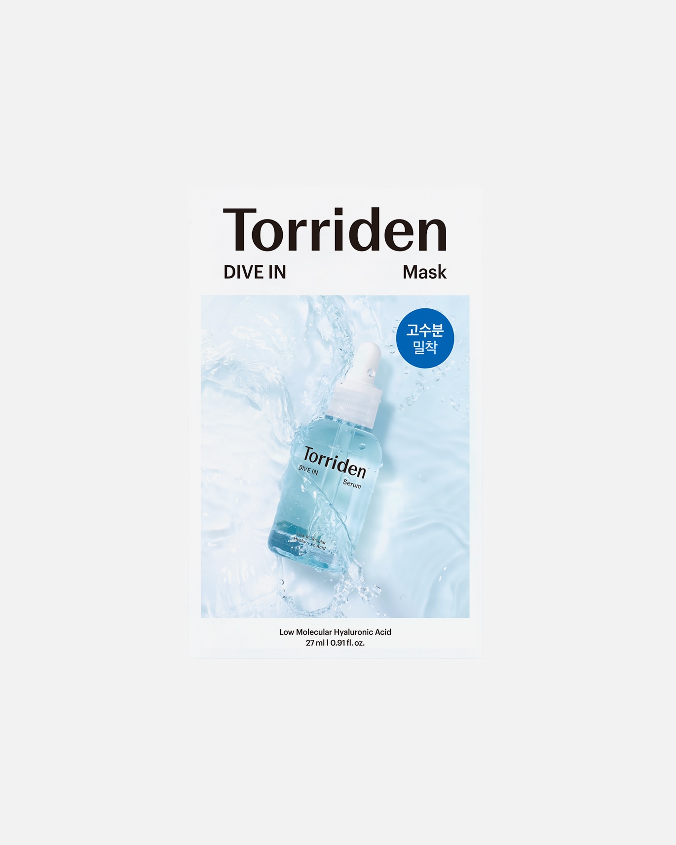 Masca tip folie pentru Unisex Torriden DIVE-IN Low Molecular Hyaluronic Acid Mask 1 bucată