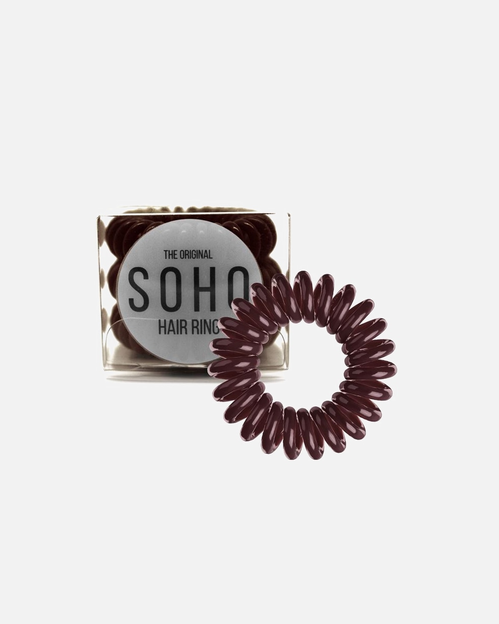 Elastic pentru par pentru Unisex SOHO Elastice spirale pentru păr Maro