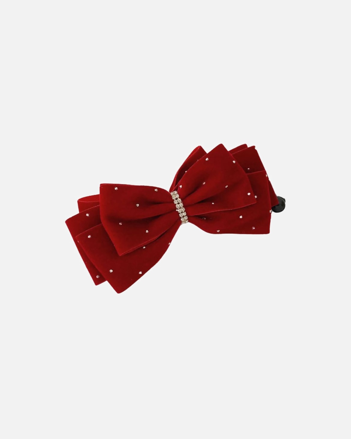 Agrafa / Clips pentru par pentru Unisex SOHO Agrafă de păr tip banană cu fundă Cady Roșu